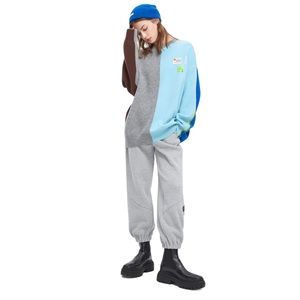 URLAZH Haze Gray Sweatpants Heavy Weight Joggers sz XS NWOT